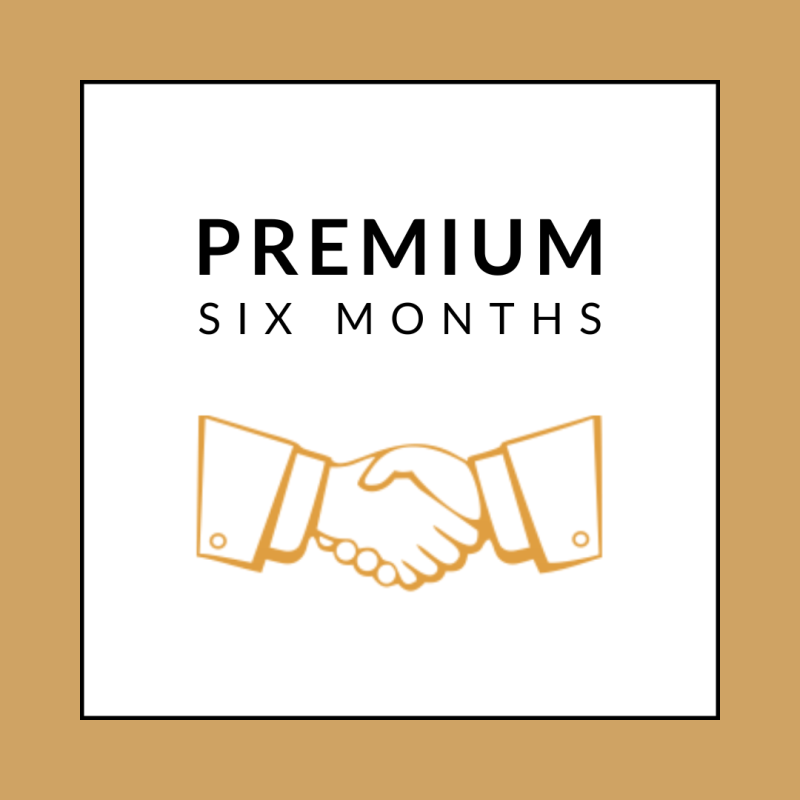 Premium Membership For Wannawhisky - Six Months