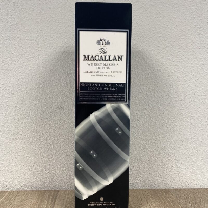 Macallan Whisky Maker'S Edition