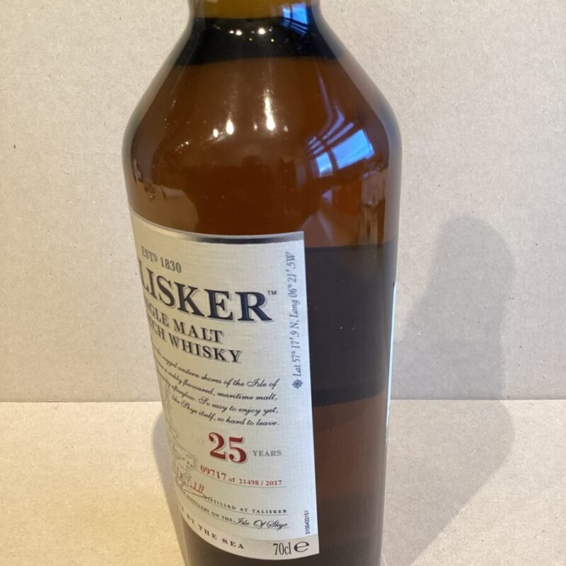 Talisker 25 year 2017