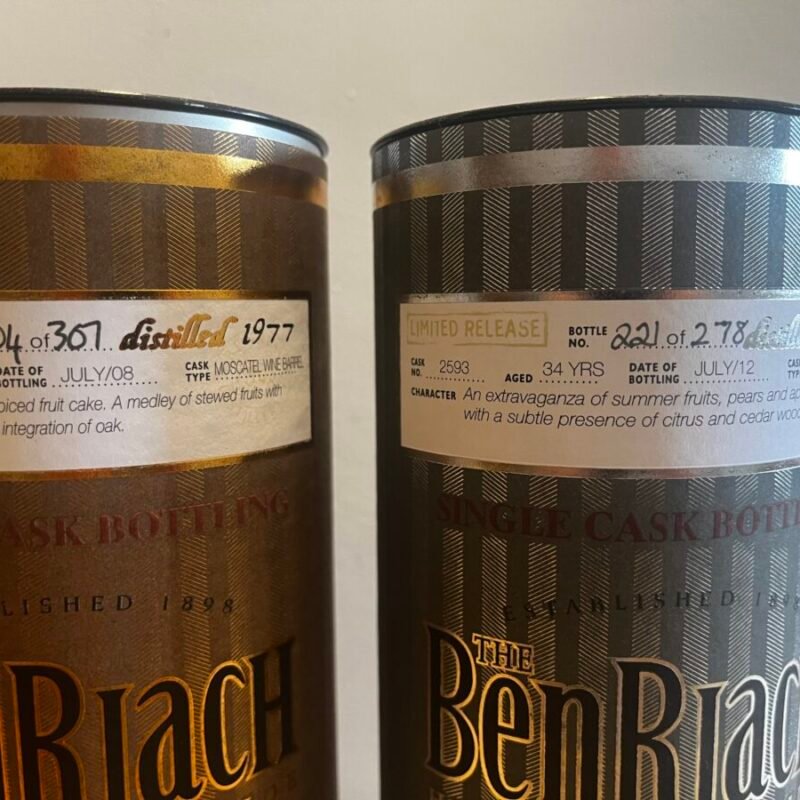 Benriach 1977 Serie