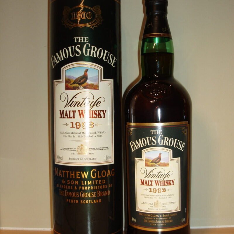 The Famous Grouse Single Year Blended Malt - Vintage Malt