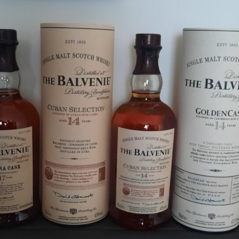 Balvenie 17 Madeira , 14 Golden En 14 Cuban Selection