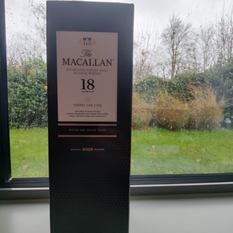 Macallan Sherry oak cask 18y 2022