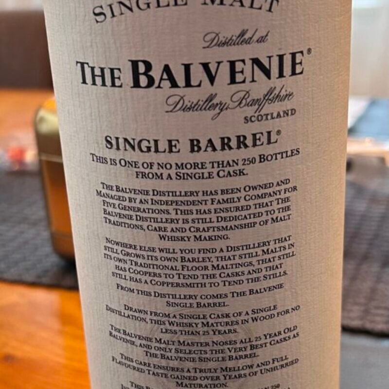 Balvenie From 1978!