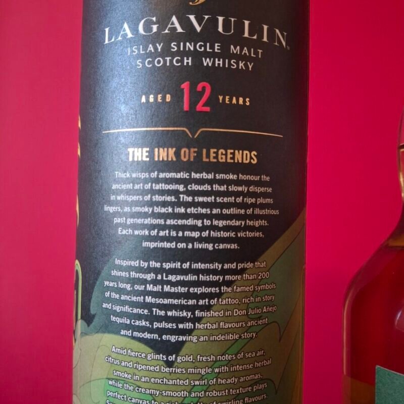 Lagavulin 12Yo Ink Of Legends Special 2023