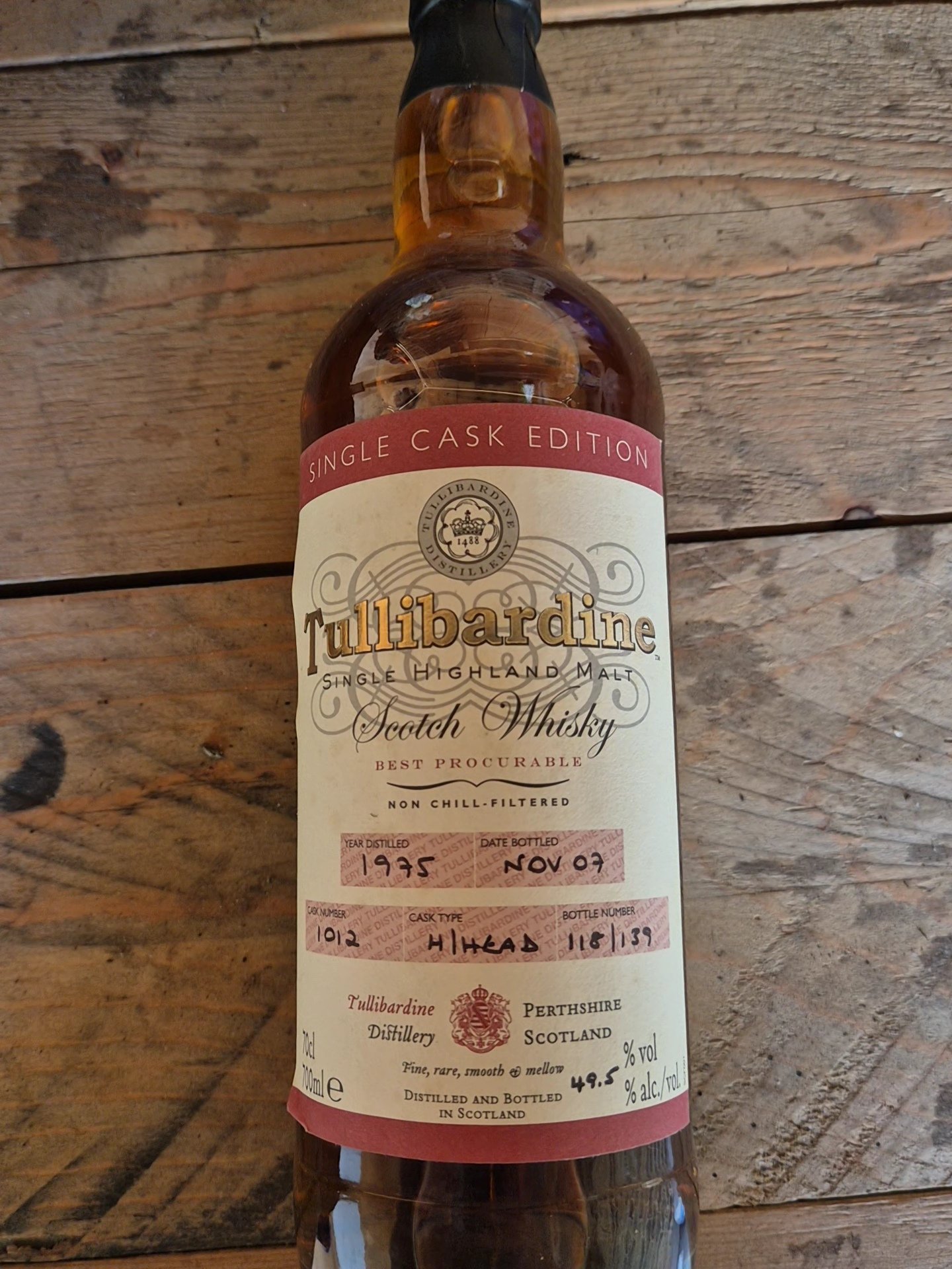 Tullibardine Single Highland Whisky Single Highland Whisky