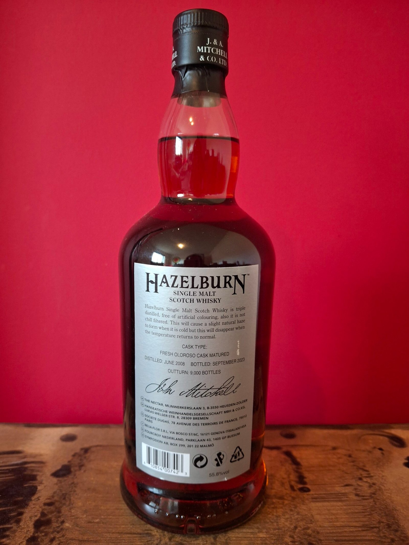 Hazelburn 15 Yo 2008 Oloroso 15 Yo 2008 Oloroso