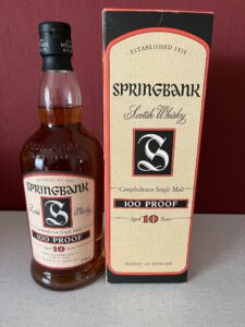 Springbank · 100 Proof