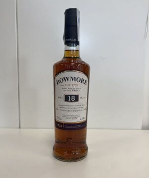 Photo of whisky bottle taken with natural lighting